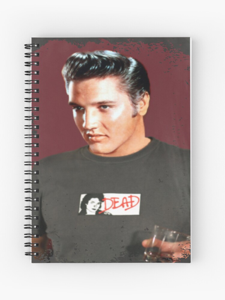 Sicko Manifesto - spiral notebook - elvis presley is not dead